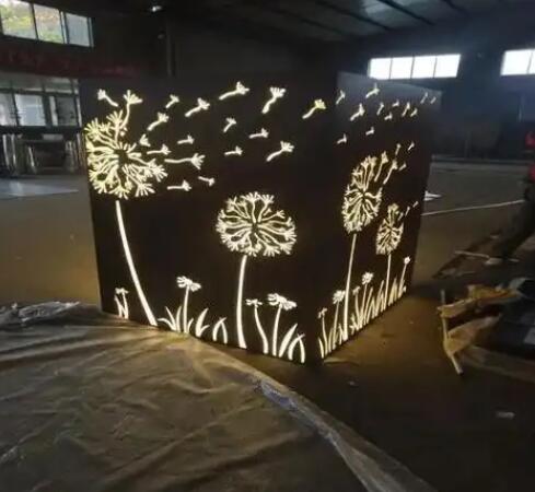 索县耐候钢灯箱