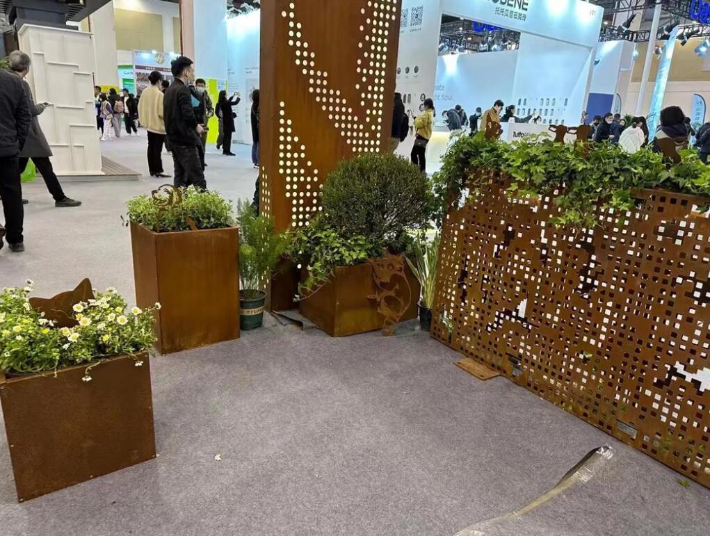 索县耐候钢花箱